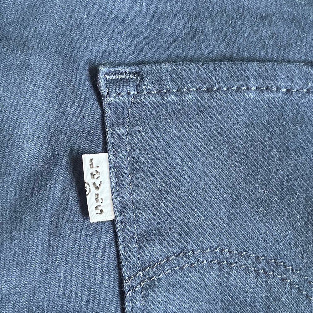 Skinny Navy Blue Leviโs Denim Jeans - Picture 11 of 15